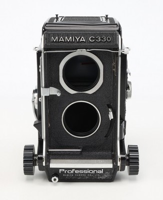 Mamiya C330 Twin Lens Reflex (TLR) Medium Format Camera Body, Chrome