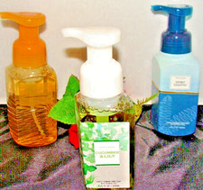 BATH  BODY WORKS 3 PC FOAMING HAND SOAP