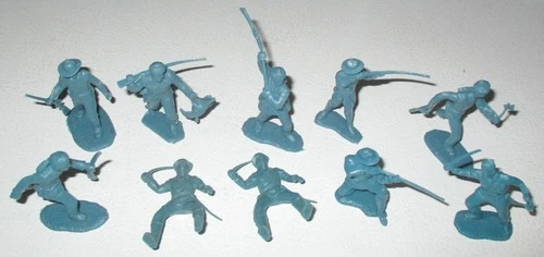 Marx 1970s Fort Apache Pioneers Complete Mold Set Lot Three