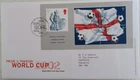 2002 ROYAL MAIL FIRST DAY COVER - FOOTBALL WORLD CUP KOREA/JAPAN SHEET - WEMBLEY
