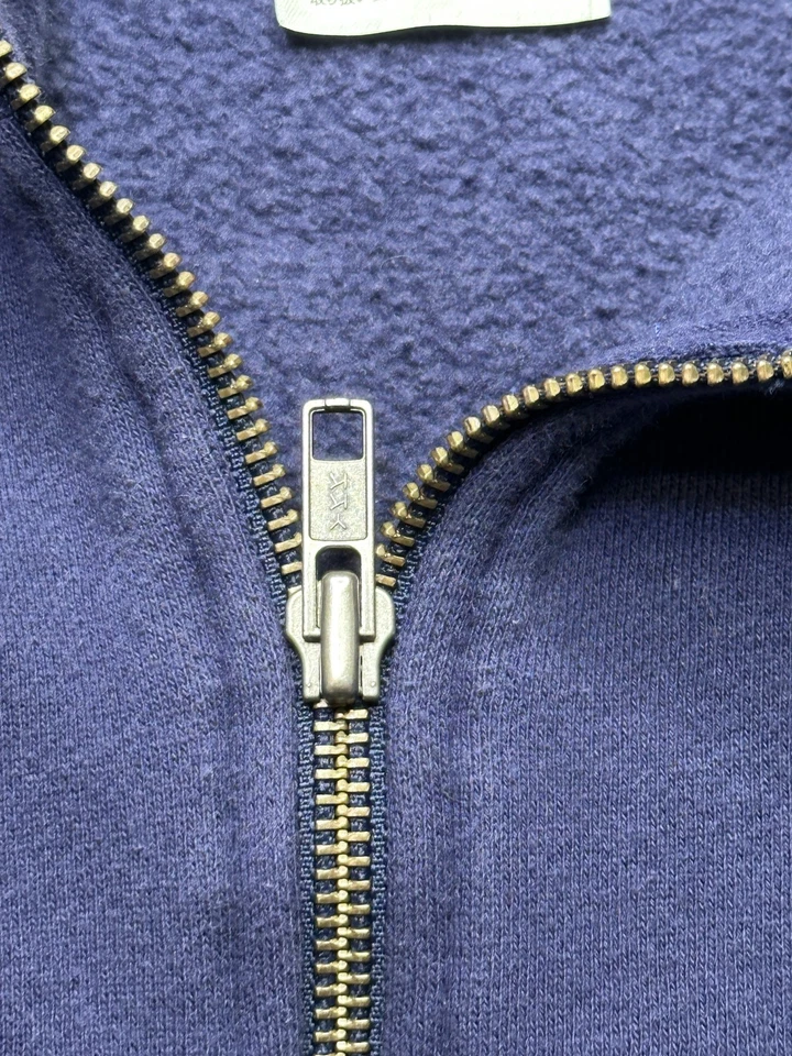 Walt Disney World Pullover Mens XL Half Zip Mickey Goofy Donald Embroidered 2006 - Image 4 of 4