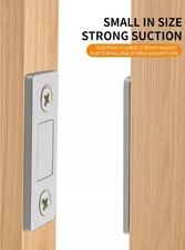 8Ps Strong Magnetic Door Closer Cabinet Catch Latch Cupboard Ultra Thin Closures