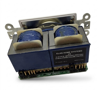 ELAN HOME SYSTEMS VS1248-01 Rev In Wall Stereo Volume Audio Control Module. N3