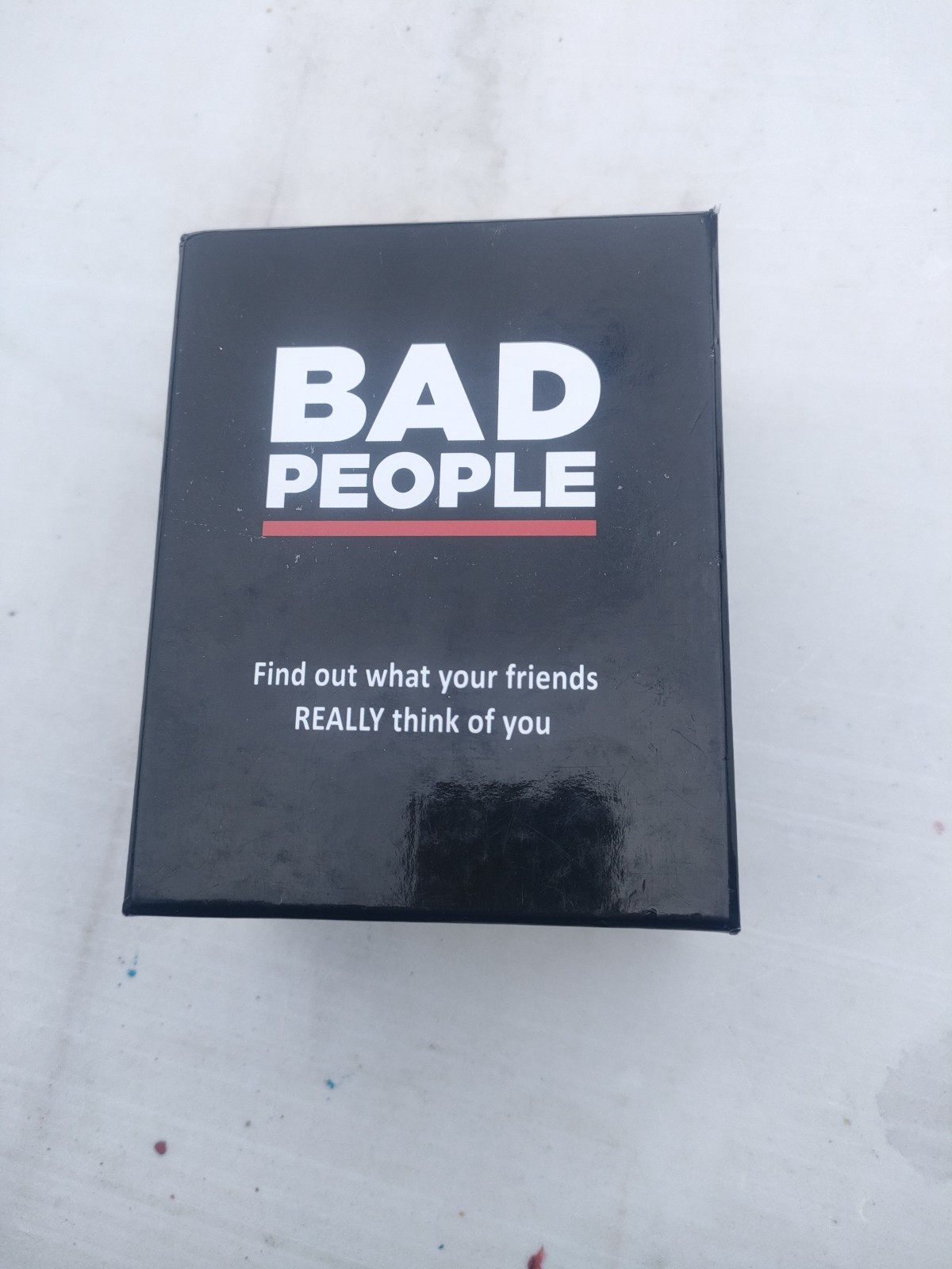 BAD PEOPLE The Party Game You Probably Shouldn't Play