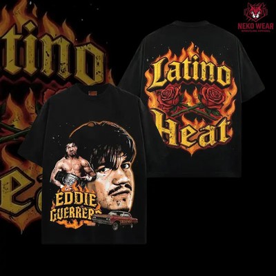 Wearova Vintage Eddie Guerrero Latino Heatr WWE Legend Premium Wrestling T Shirt