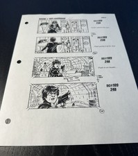 Original Austin Powers In Goldmember Storyboard Scene #109, 23A-24B