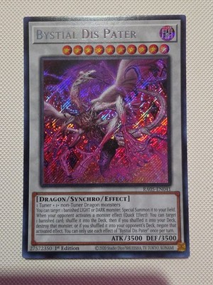 Bystial Dis Pater (Secret Rare) RA05-EN041 Rarity Collection 5 1st Edition