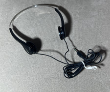 Vintage Sony Walkman MDR-006 Black Headphones -AS IS working needs cord  foam 