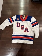 Team USA Olympic Hockey Jersey 2026 Nike Large Authentic