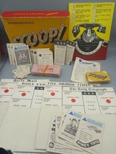 Vintage Waddington's Scoop Game Includes instructions