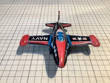 Vintage Japanese Tin Toy Plane Fighter Plane Aircraft