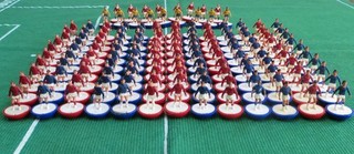 SUBBUTEO JOB LOT OF OVER 130 ORIGINAL HW MOULDED FIGURES INCLUDING ALL 4 TYPES.