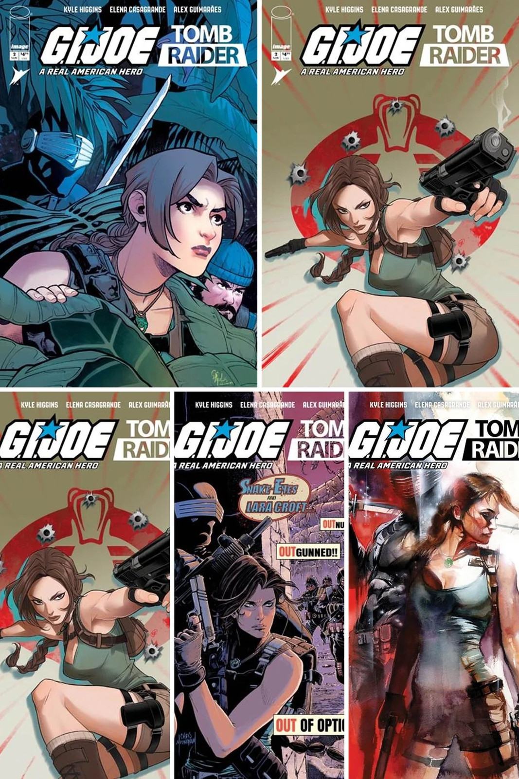 G.I. Joe A Real American Hero Tomb Raider #2 (Of 5) PREORDER 11/4