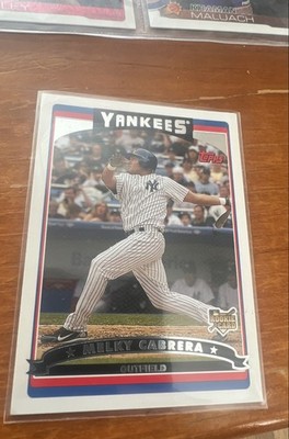 Melky Cabrera 2006 Topps Updates & Highlights -#UH143 Rookie Card RC NY Yankees