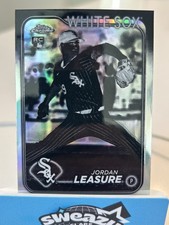 Jordan Leasure 2024 Topps Chrome Update Negative Refractors #USC94 White Sox