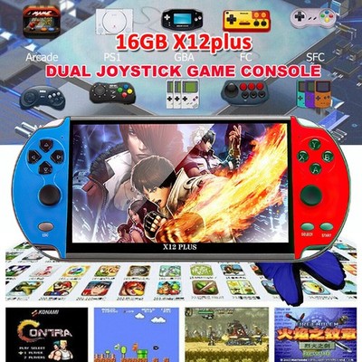 Handheld Spielkonsole 2000 Spiele 7'' Video Game Consoles Spielkonsole Kids 16GB