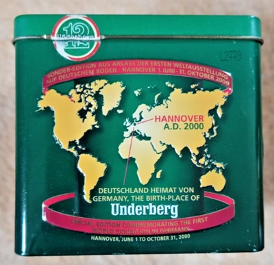 Blechdose UNDERBERG-WELTAUSSTELLUNG Hannover 2000 - Bild 1 von 4