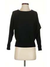 Catherine Malandrino Women Black Pullover Sweater S