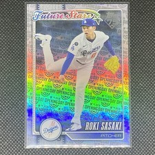 2026 Topps Series 1 #66 Roki Sasaki Opening Day Foil  Dodgers Future Stars