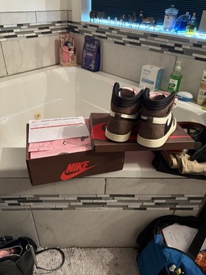 Nike Air Jordan 1 Retro High OG Travis Scott Mocha Men's Size 9.5 CD4487-100