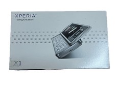 Sony Xperia X1 Smartphone Box Accessories Booklet CD MMC 2gb
