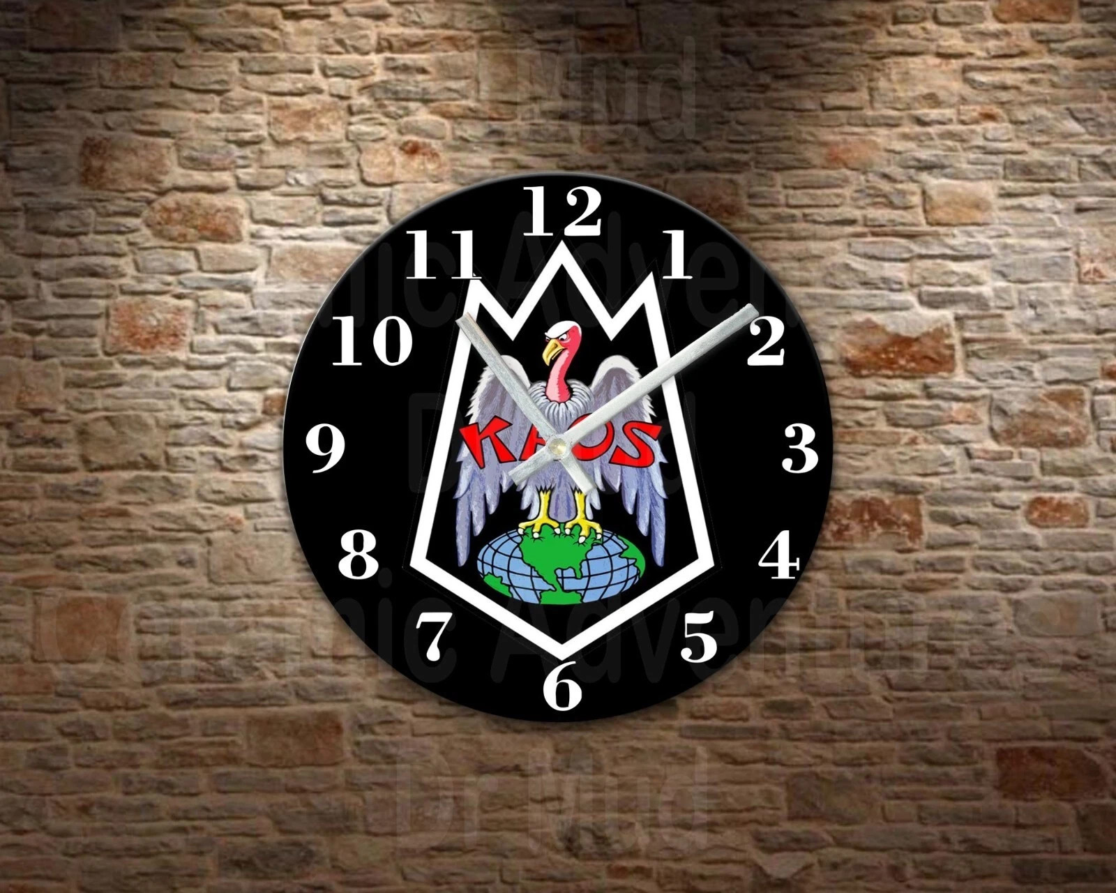 KAOS GET SMART  metal Wall Clock - Choose your size