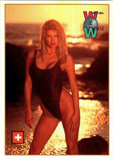 1994 Women of the World Sexy Girl #58 Page Langton Switzerland