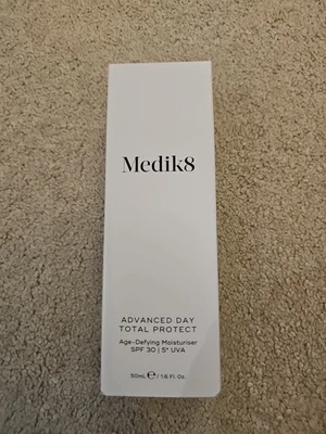 Medik8 Advanced Day Total Protect SPF30 50ml BNIB Age-Defying Moisturiser