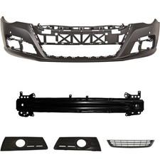 Set Stoßstange vorne +Träger+Zubehör VW Passat CC 357 Bj. 08-12 für PDC 4 Löcher