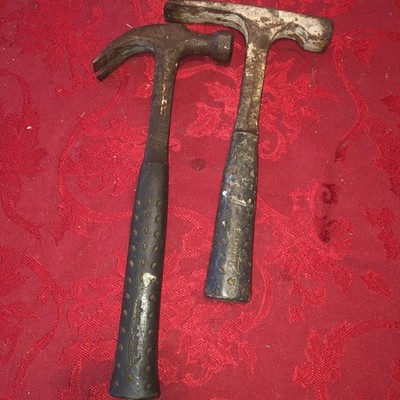 Lot Of 2 Estwing Hammers Claw Masons 
