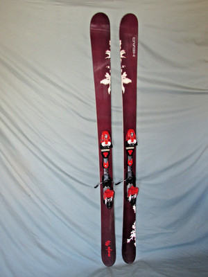 HEAD MOJO 94 all mountain skis 180cm w/ HEAD Free Flex PRO 16 adjust. bindings ~