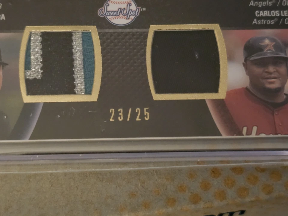 Pujols Cabrera Guerrero Lee 2008 UD Sweet Swatch 四场比赛二手球衣 23/25 — 第 3/4 张图片
