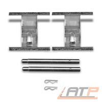 ZUBEHÖR-SATZ BremsbelÄGe BremsklÖTze Hinten FÜR Porsche Cayenne 955 BJ 02-10
