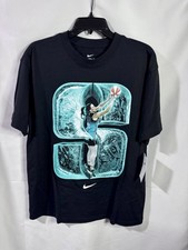 Nike New York Liberty Sabrina Ionescu Black WNBA Summit Player T-Shirt Small