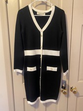 TAYLOR Women’s Sweater Black Dress -S - NWT