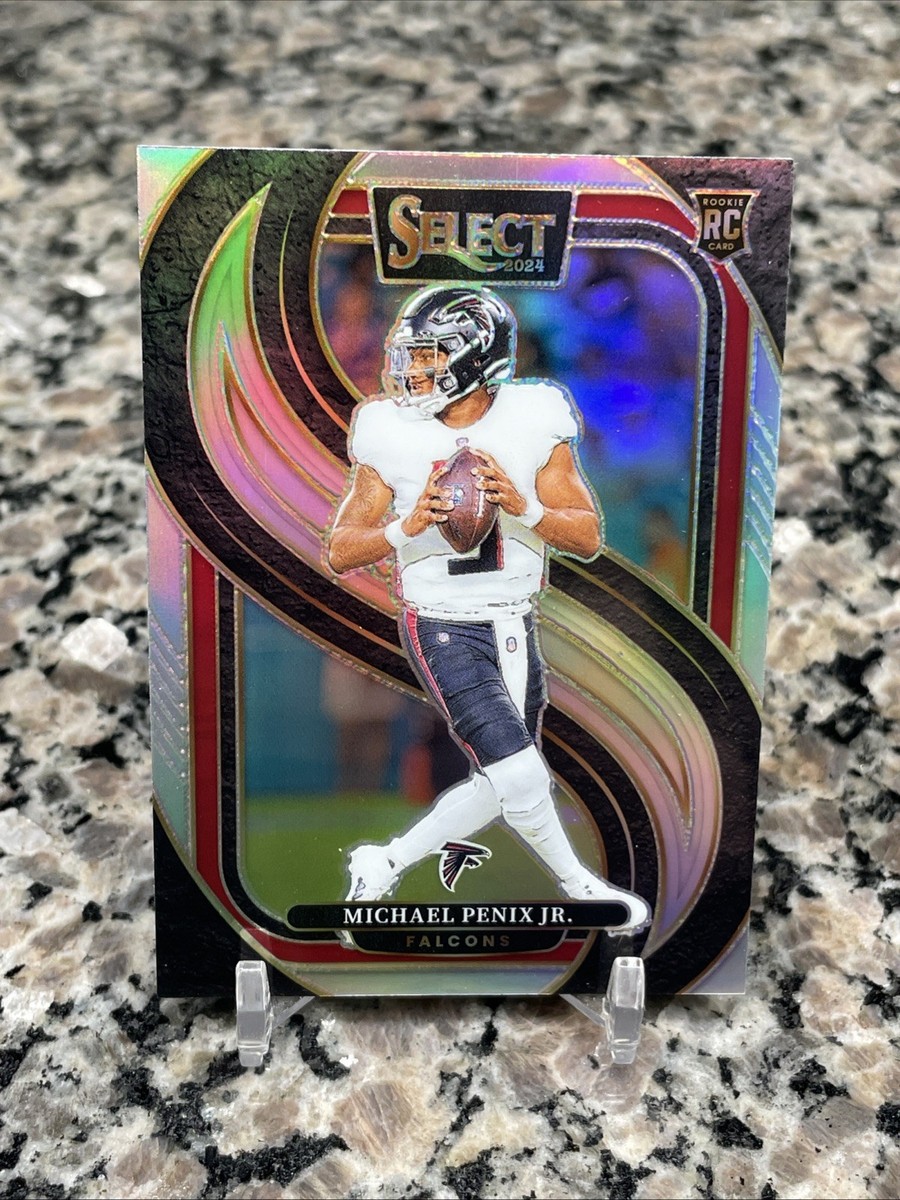 2024 NFL Panini Select Michael Penix Jr. Premier Level Silver