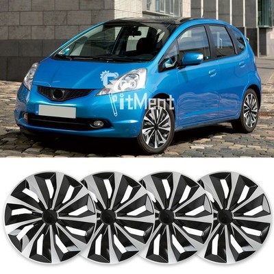 15 Zoll R15 Radzierblenden-Set 4X Radkappen Radblenden Abdeckung Für Honda Jazz