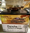 Hot Wheels Porsche 911 Turbo 3.3 Targa Red Line Club Diecast Car With Case