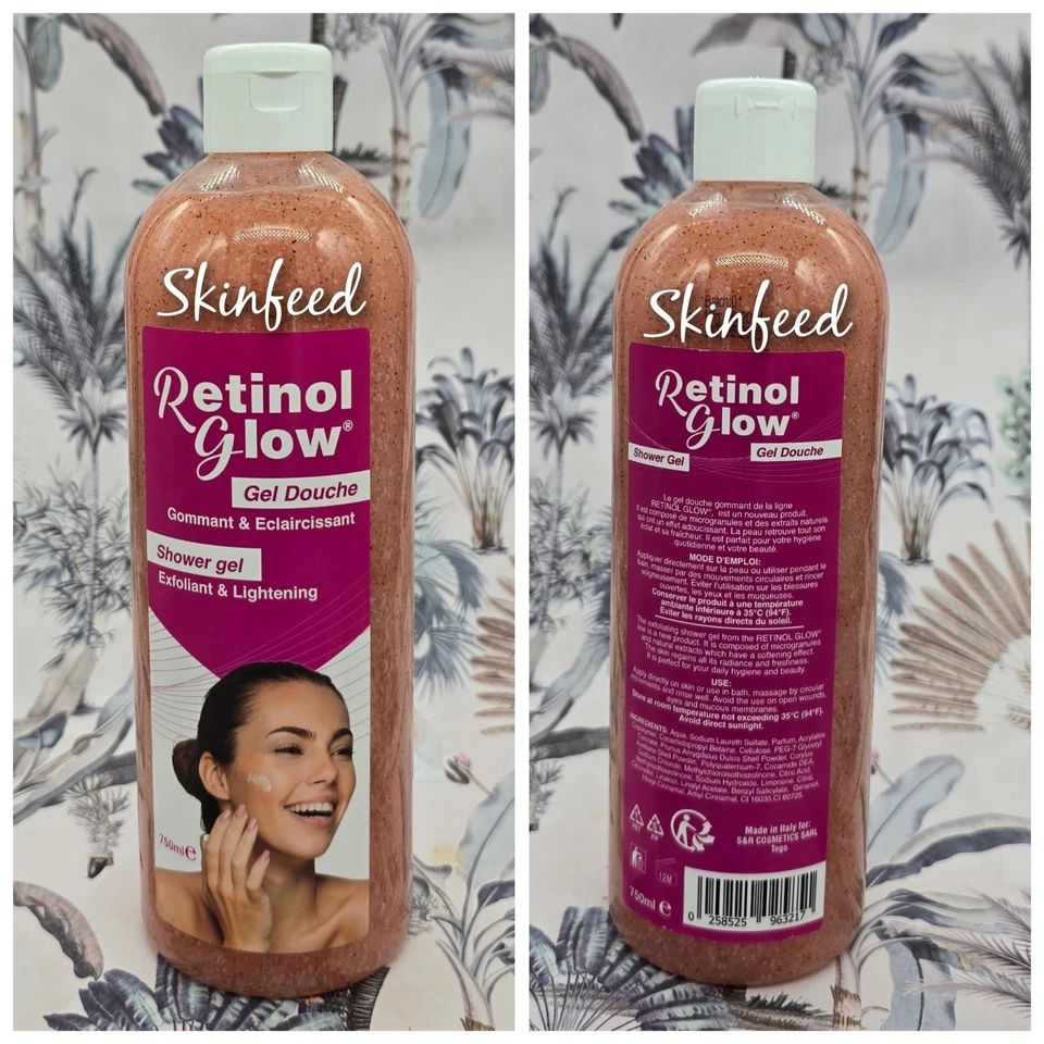 Retinol Glow Gel Douche. Anti Wrinkle Exfoliating Body Wash 💯. Fast Action X1👌 - Image 2 of 2