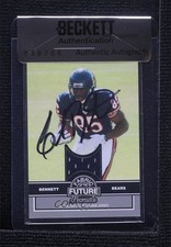 BAS 2008 Bowman Fabric the Future Relics Earl Bennett Seal of Authenticity 3c7