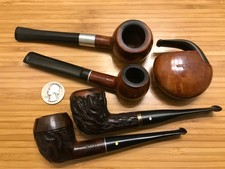 tobacco pipe vintage estate lot good to great shape 1940s 1980s  unique set 👍