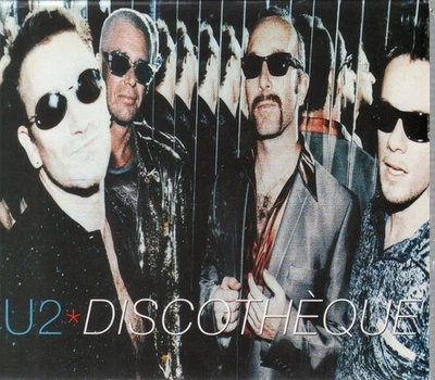 U2 Discotheque CD UK Island 1997 Pic Disc In Digipak B/W Holy Joe Garage Mix Und - Bild 1 von 2