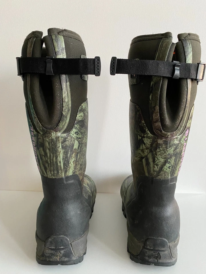 LaCrosse Womens Alphaburly Pro 15" Camo Hunting Boots 1600 Thinsulate Mossy Sz 5 - Image 4 of 4