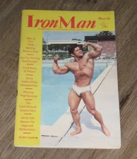 IRON MAN magaz Vol 31 #3 March 1972 Anibal Lopez ELLA EDEN Arnold Schwarzenegger