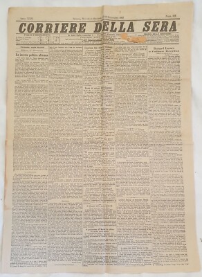 Corriere Della Sera 12 13 November 1897 Haiti Brin Sineo Brasil Ambar Campi