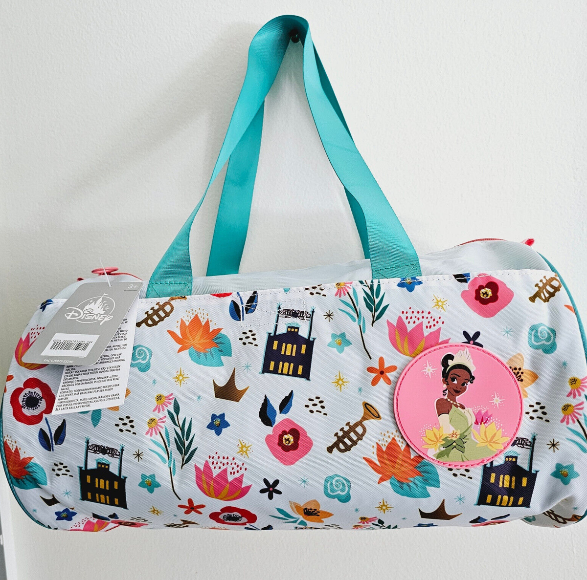 Disney Store Princess Tiana Duffel Swim Gym Bag – The Princess and