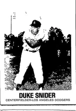 TCMA Renata Galasso #24 Duke Snider 1977