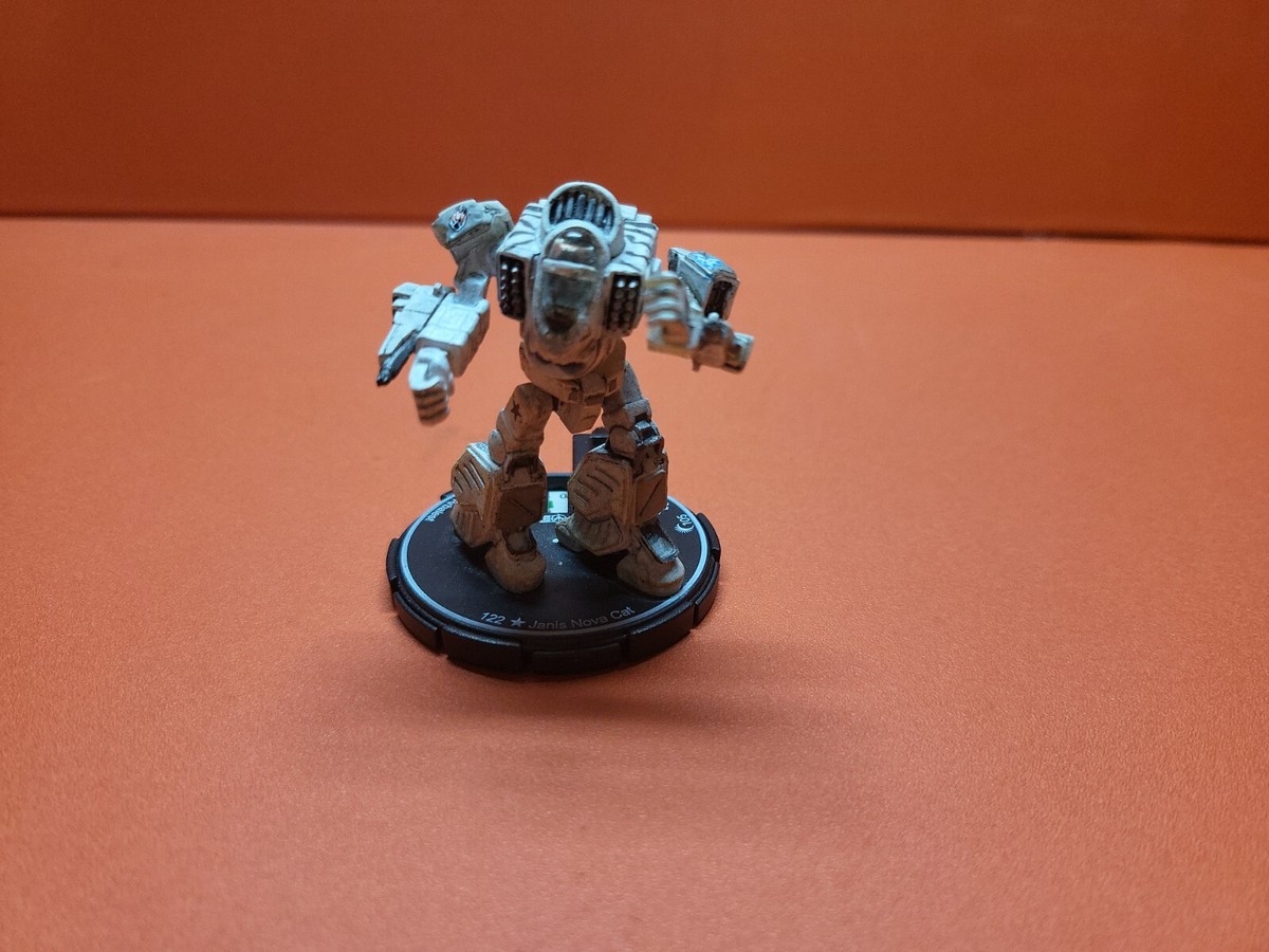 Wizkids 2002 Mechwarrior Janis Nova Cat Figure 105