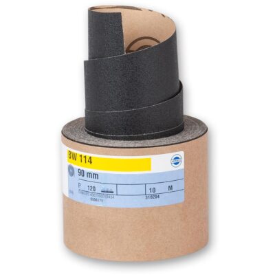 Hermes BW 110 Resin Bonded Schleifrolle 90mm x 10m - 120g