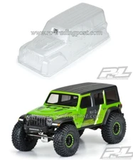 Jeep Wrangler Rubicon 1/10 Clear RC Crawler Body (WB 12.3" 313mm) TRX-4/SCX10